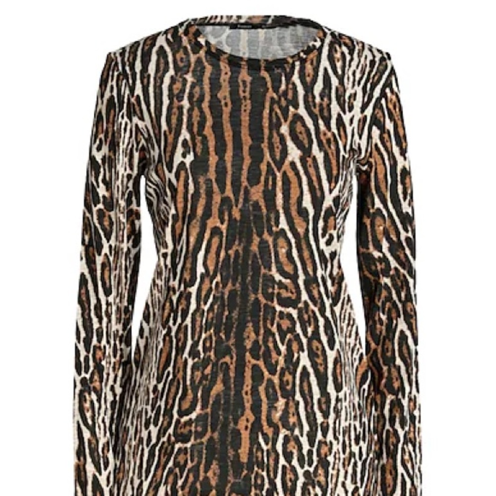 Proenza Schouler Animal Print Tee